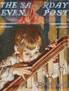 Madchenbildnis Mit Hund by Joseph Christian Leyendecker