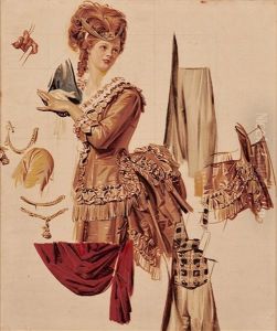 Madchenbildnis Mit Hund by Joseph Christian Leyendecker