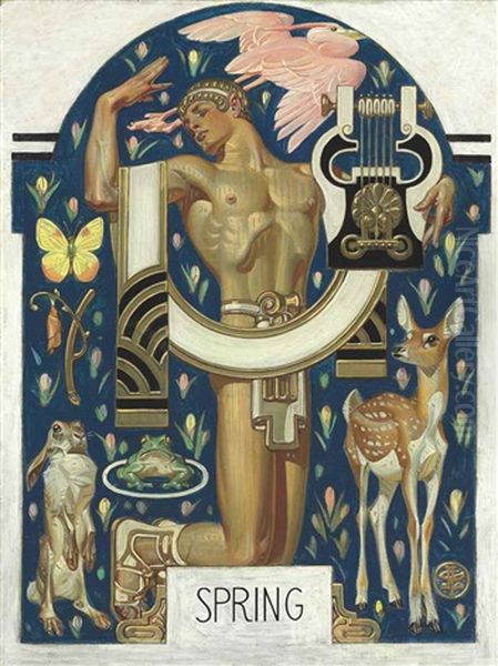 Spring--apollo And Animals - view 1