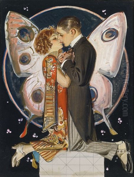 Study For Butterfly Couple - view 1