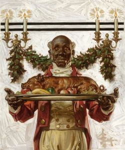 Christmas Dinner, The Saturday Evening Post Cover, December 2, 1911 by Joseph Christian Leyendecker