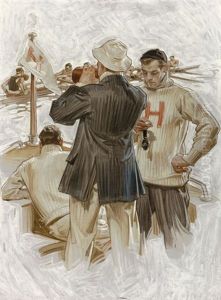 Harvard Crew Team, Howard Watch Company Advertisement