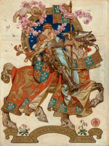 Honeymoon, The Saturday Evening Post Cover by Joseph Christian Leyendecker