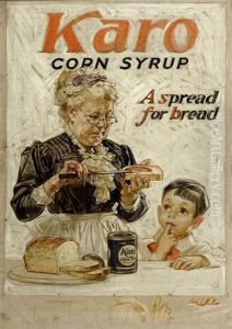 Karo Corn Syrup (preliminary Advertising Study) by Joseph Christian Leyendecker