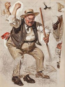 Saturday Evening Post Cover, June 2 (study) by Joseph Christian Leyendecker