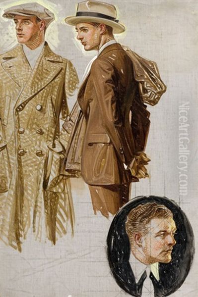 Two Well Dressed Men - view 1