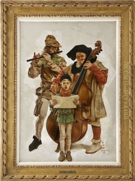 The Carolers, Collier's Cover, December 21 - view 1