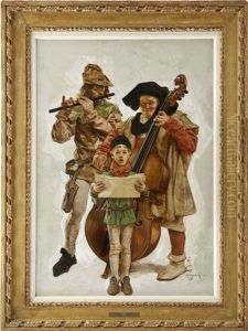The Carolers, Collier's Cover, December 21