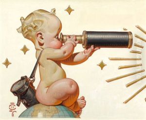 Looks Good For 48, Amoco Ad Illustration by Joseph Christian Leyendecker