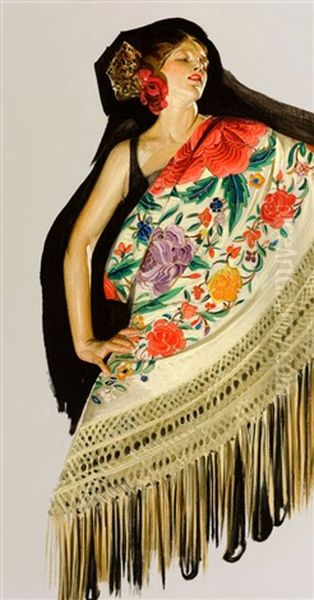 Spanish Shawl - view 1