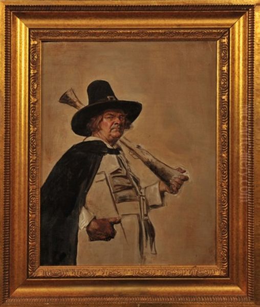 Pilgrim (study For Saturday Evening Post) - view 1