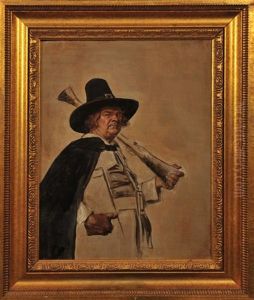 Pilgrim (study For Saturday Evening Post)