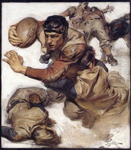 Football Players by Joseph Christian Leyendecker