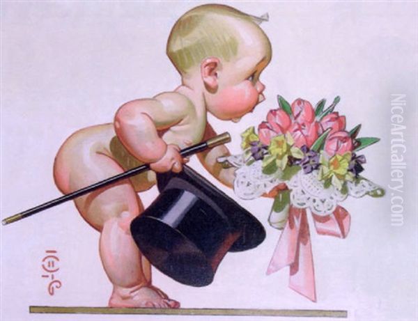 Formal Baby Presenting Bouquet - view 1