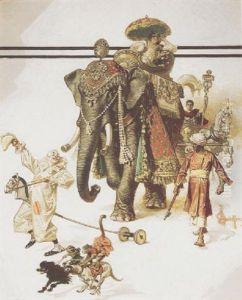 Raj Circus Fantasy by Joseph Christian Leyendecker