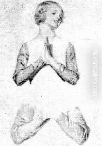 Woman With Praying Hands, Extra Set Of Arms