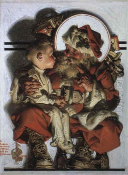 Magazine Cover: Santa With Boy On Knee - view 1