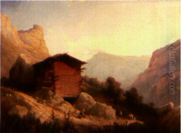 Bergers Dans La Montagne - view 1