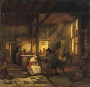 Townspeople At The Inn Townspeople At The Inn