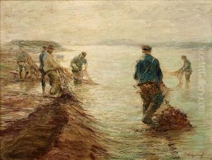 Aalfischer Am Niederrhein by Piet Leysing
