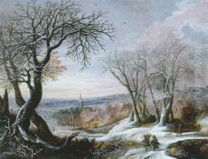 Paysage D'hiver by Gysbrecht Leytens