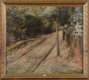 Chemin En Foret by Agustin Lhardy Garrigues