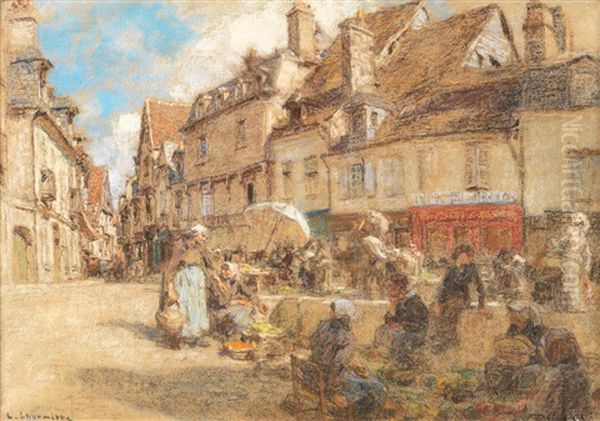 Le Marche Dans Le Vieux Bourges - view 1
