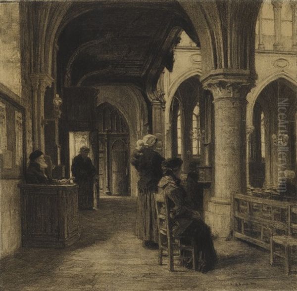 Interieur De L'eglise Saint-severin - view 1
