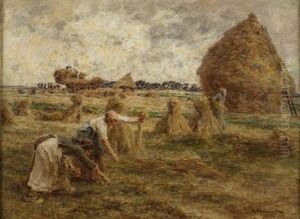 Les Glaneuses - Circa 1923 by Leon Augustin L'Hermitte