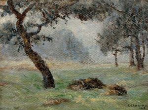 La Clairiere by Leon Augustin L'Hermitte
