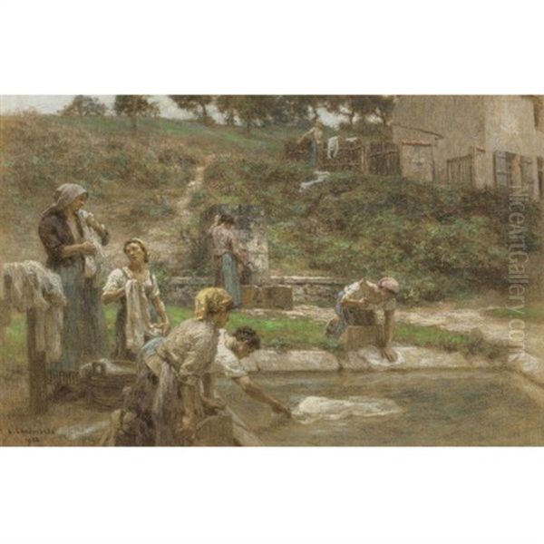 Au Lavoir, Six Figures - view 1