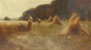 Les Moissoneurs by Leon Augustin L'Hermitte