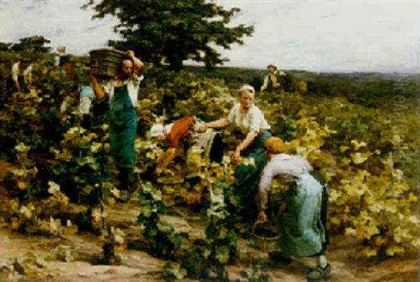 Harvest Time, Mont-saint-pere - view 1