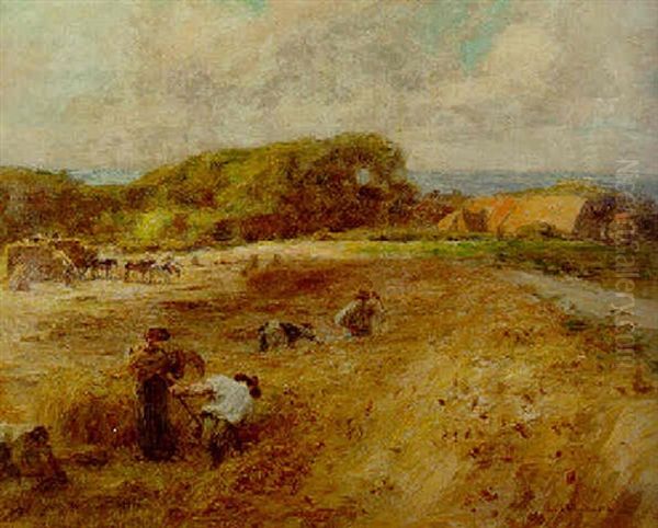 Les Moissonneurs Pres De La Ferme De Sombre - view 1