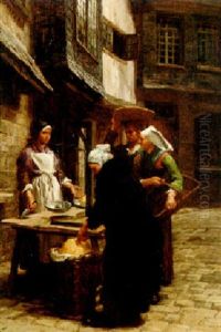 The Butter Seller, Morlaix The Butter Seller, Morlaix