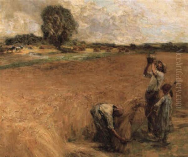 Moissonneur Buvant A La Gourde (la Soif) - view 1