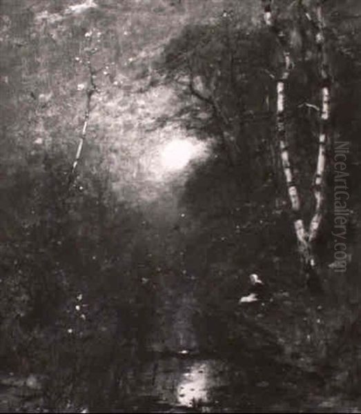Moonlight Through The Trees - view 1