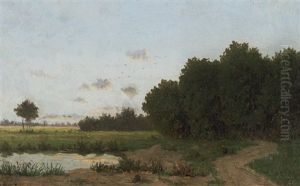 Early Evening Landscape by Albin Lhota