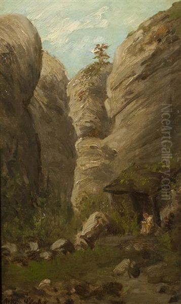 Pilger In Den Felsen - view 1