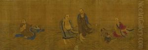 Sixteen Luohan, Qing Dynasty Sixteen Luohan, Qing Dynasty