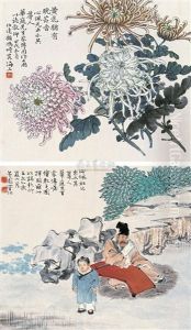 Figures And Flowers