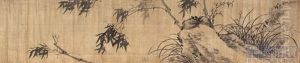 Orchid And Bamboo by Lian Xi