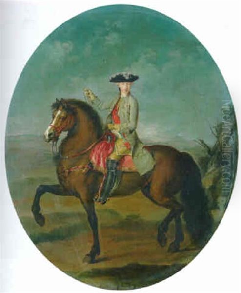 An Equestrian Portrait Of Francis, Duke Of Lorraine - view 1