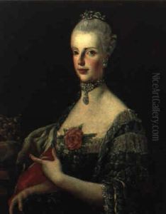 Ritratto Di Maria Carolina Di Borbone, Regina Di Napoli, Con La Corona Ritratto Di Maria Carolina Di Borbone, Regina Di Napoli, Con La Corona
