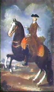 Ritratto Equestre Di Maria Amalia Di Sassonia by Francesco Liani