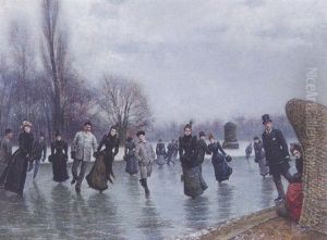 The Skating Party by Filippo Liardo