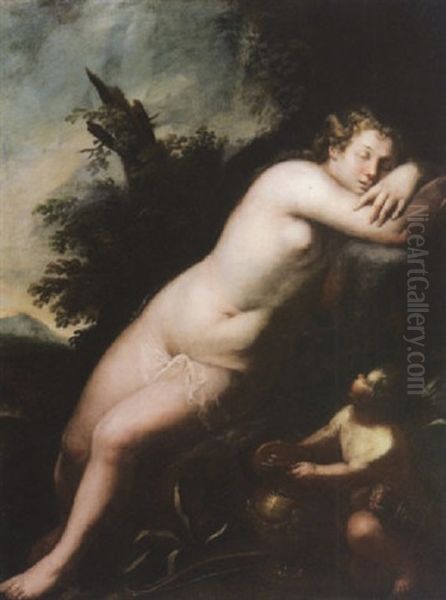 Venere Dormiente E Amore - view 1
