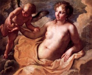 Venus And Cupid by Marco Liberi