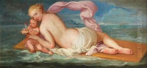 Galatea With A Putto Galatea With A Putto