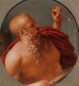 Saint Mark The Evangelist by Pietro Liberi